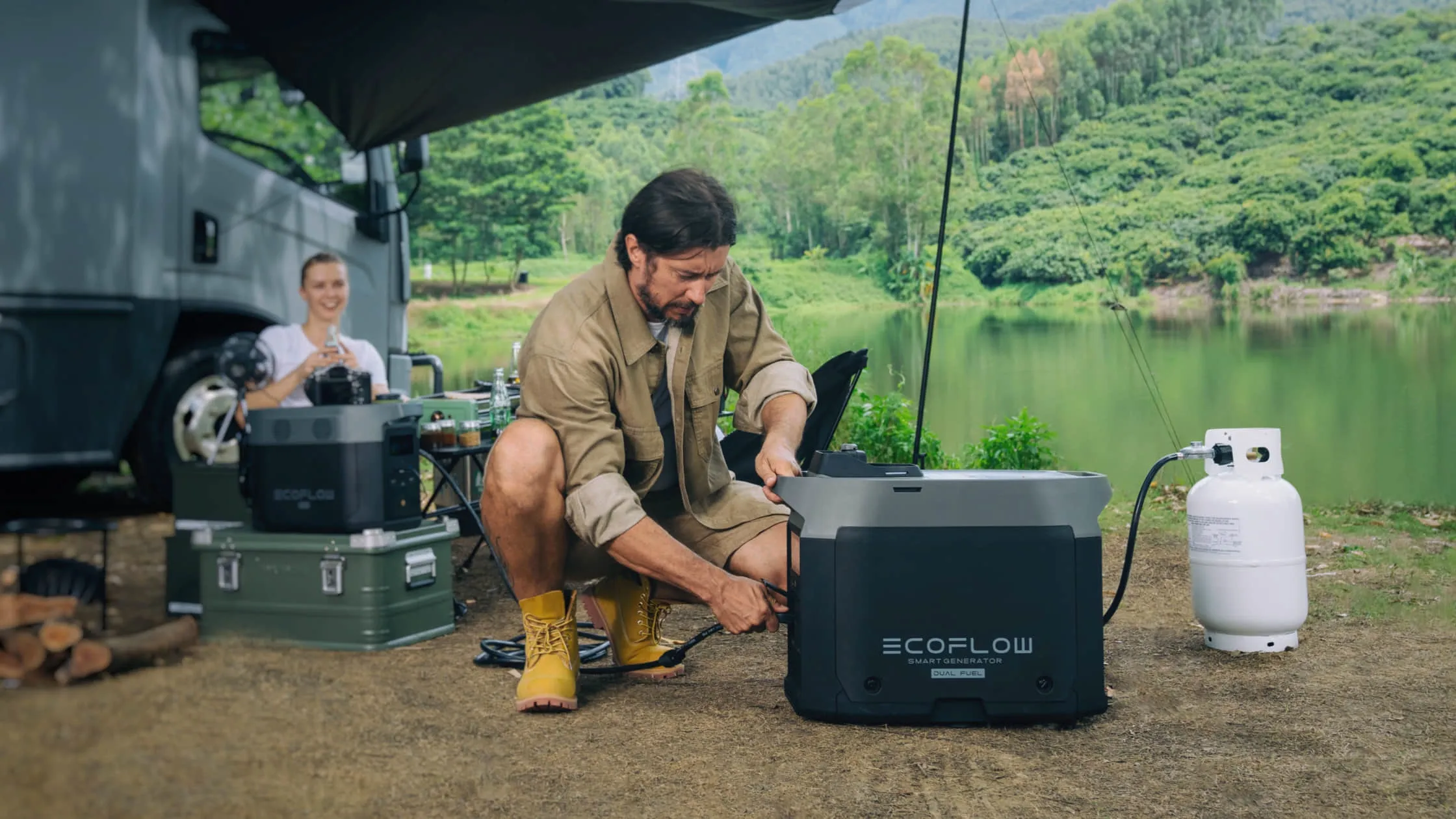 Máy phát điện thông minh EcoFlow Smart Generator (Dual Fuel)