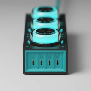 Ổ Cắm Đa Năng Genki Moonbase 7-in-1 GaN 240W USB-C + 4000W AC - HTGMB