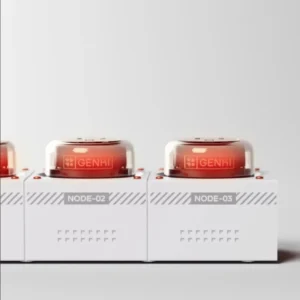 Ổ Cắm Đa Năng Genki Moonbase 7-in-1 GaN 240W USB-C + 4000W AC - HTGMB