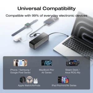 Pin Dự Phòng EcoFlow RAPID (25.000mAh, 170W, Cáp Built-In 100W)