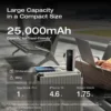 Pin Dự Phòng EcoFlow RAPID (25.000mAh, 170W, Cáp Built-In 100W)