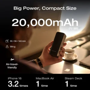 Pin dự phòng EcoFlow RAPID Pro (20.000mAh, 230W, Cáp Built-In 100W) - Ảnh 7