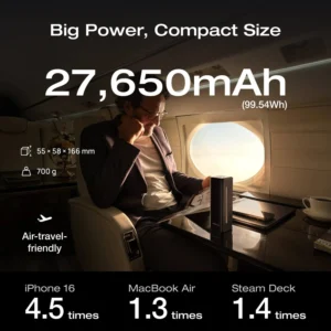 Pin Dự Phòng EcoFlow RAPID Pro 27.650mAh, 300W, Cáp Built-In 140W
