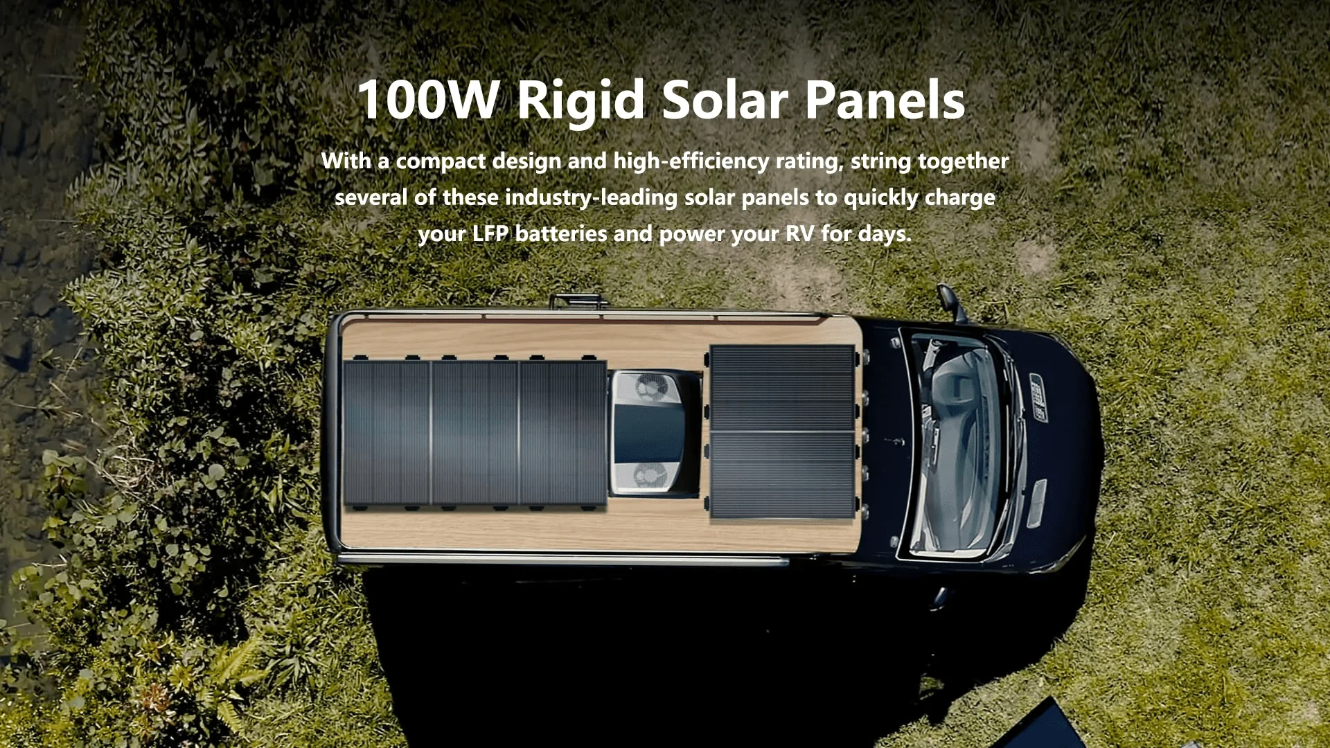 Tấm pin năng lượng mặt trời EcoFlow Rigid | 100W
