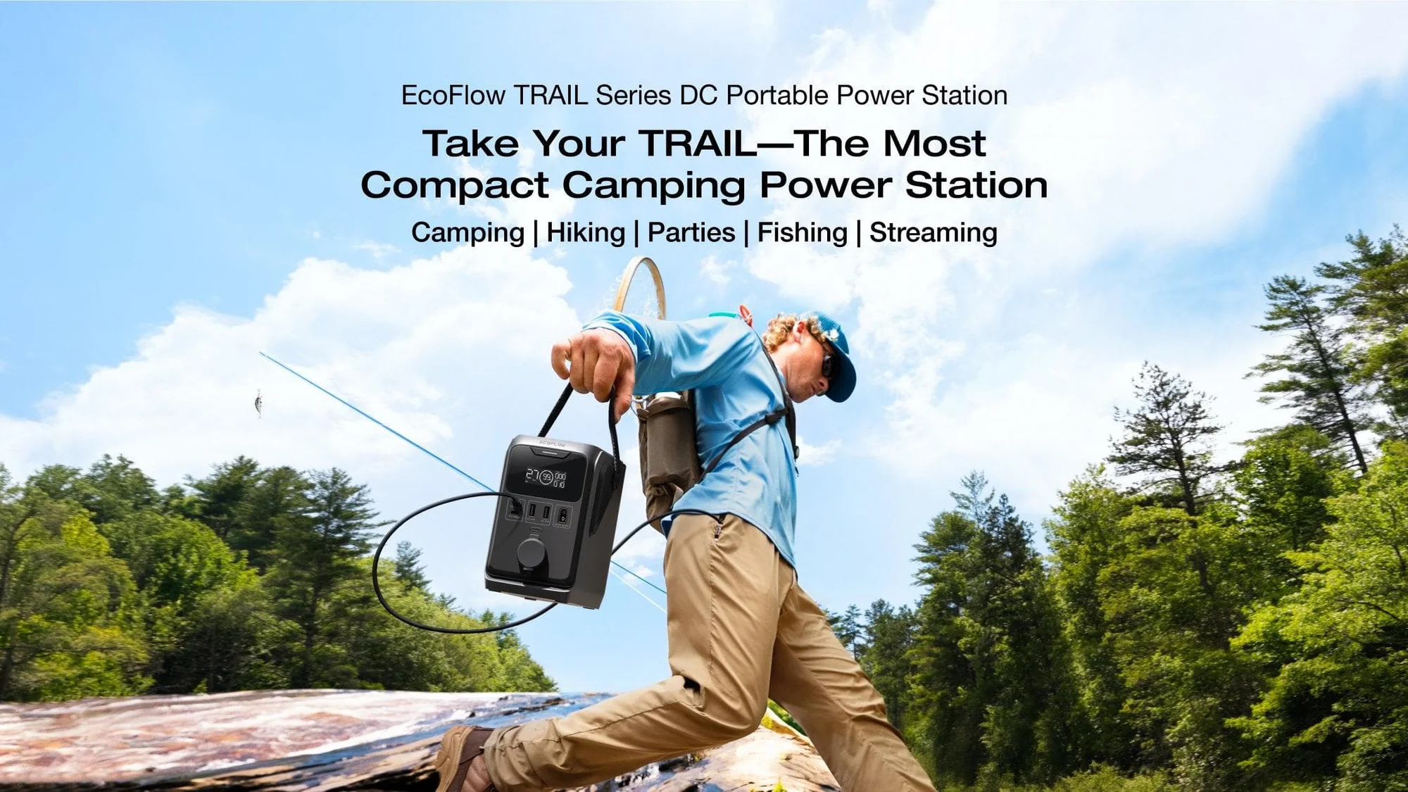 Trạm sạc EcoFlow Trail 300 DC | 288Wh, 300W