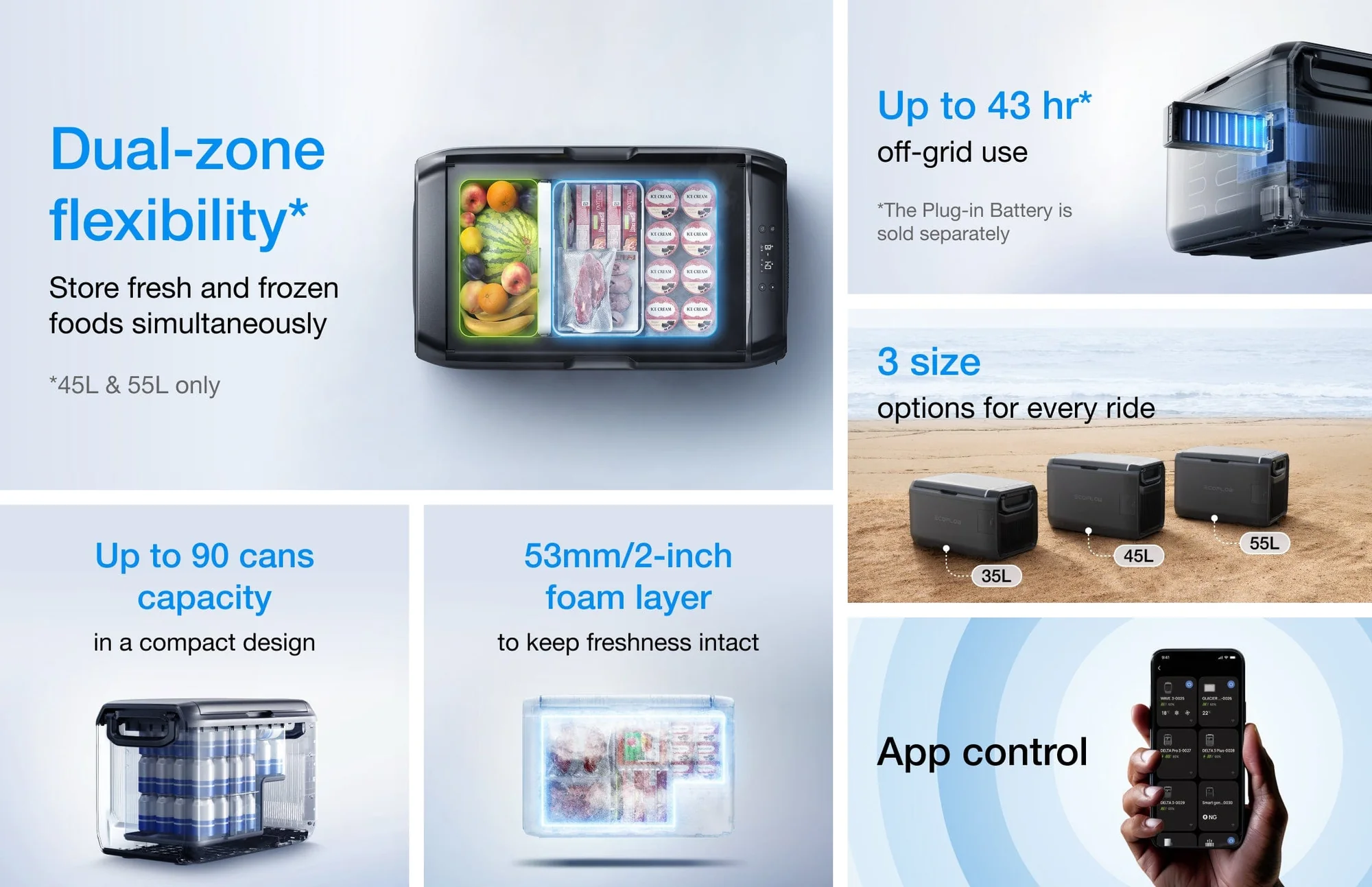 Tủ Lạnh EcoFlow GLACIER Classic Portable Fridge Freezer