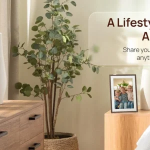 Khung ảnh kỹ thuật số ARZOPA D10 Brown WiFi 10.1" - Ảnh 3