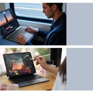 Bàn Phím Kiêm Bao Da Dux Ducis iPad Pro 13″ MK Pro Series