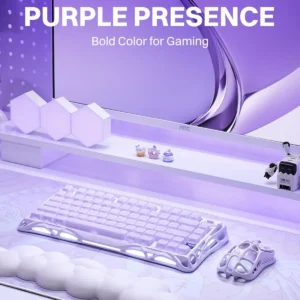 Bàn Phím Cơ Gaming Không Giây GravaStar Mercury K1