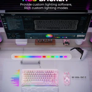 Bàn Phím Cơ Gaming Không Giây GravaStar Mercury K1