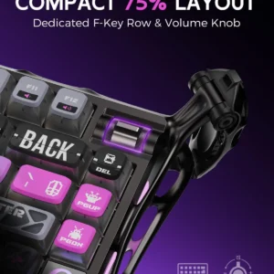 Bàn Phím Cơ Gaming GravaStar Mercury K1 Pro
