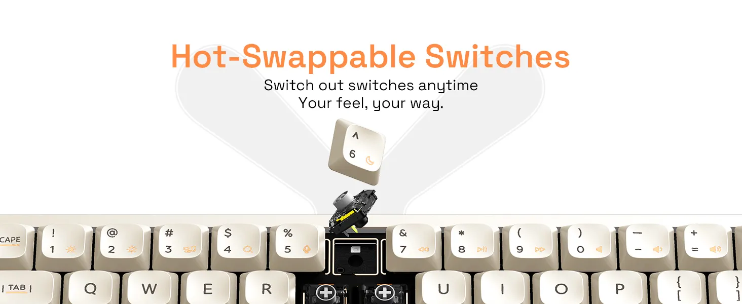 QUNIX Magi65 Pro Low Profile Mechanical Keyboard