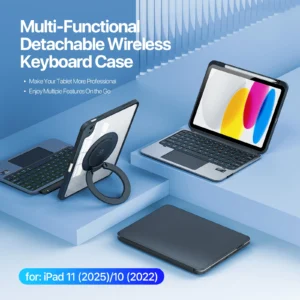 Bàn Phím Bluetooth Kiêm Ốp Lưng Cho iPad 11 (2025) Và iPad 10 (2022) Dux Ducis VK Series