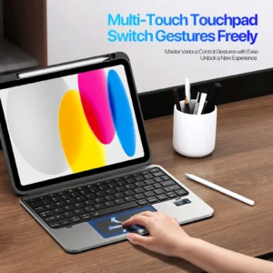 Bàn Phím Bluetooth Kiêm Ốp Lưng Cho iPad 11 (2025) Và iPad 10 (2022) Dux Ducis VK Series