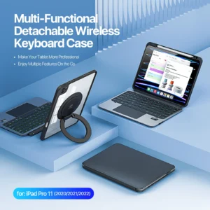 Bàn Phím Bluetooth Kiêm Ốp Lưng Dux Ducis VK Series Cho iPad Pro 11 inch (2020/2021/2022) - Ảnh 3