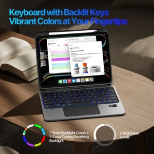 Bàn Phím Bluetooth Kiêm Ốp Lưng Dux Ducis VK Series Cho iPad Pro 11 inch (2024/2025)