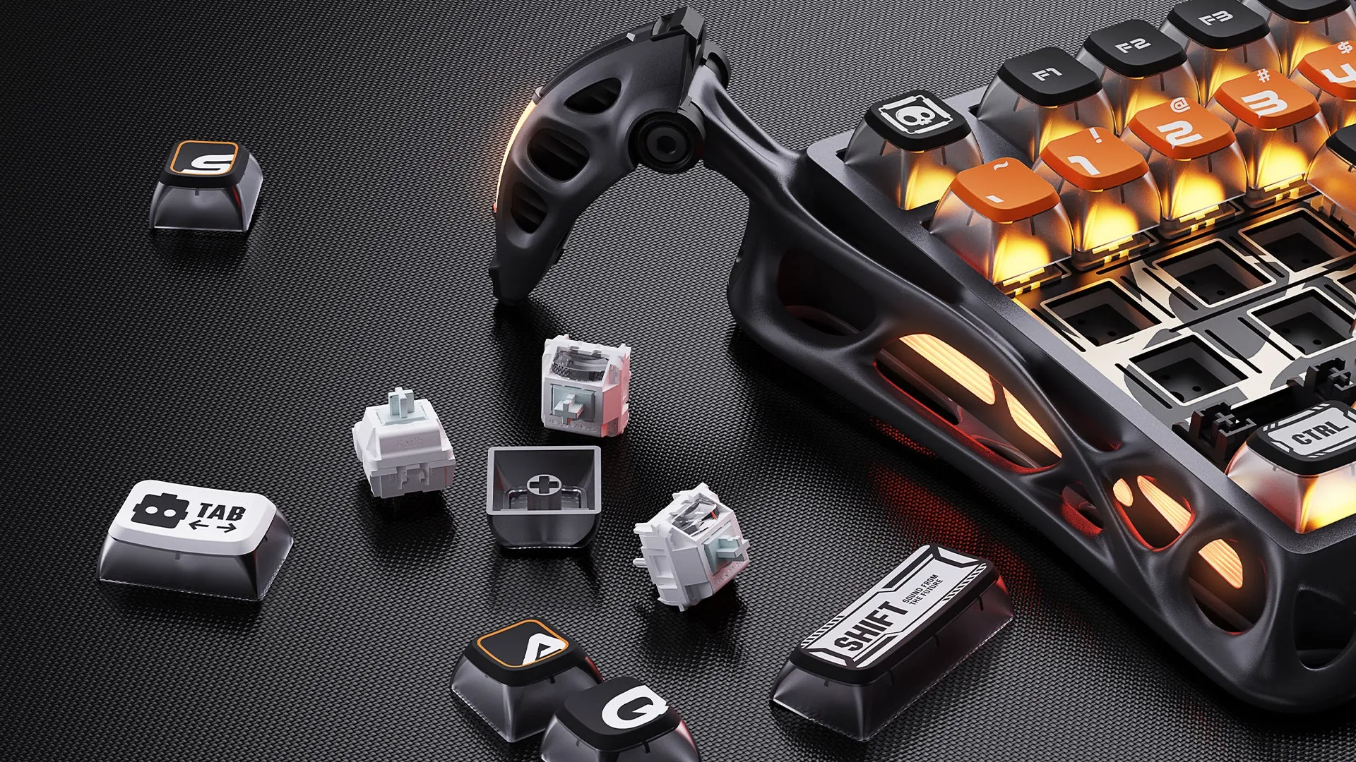 Bàn Phím Cơ Gaming GravaStar Mercury K1 Pro