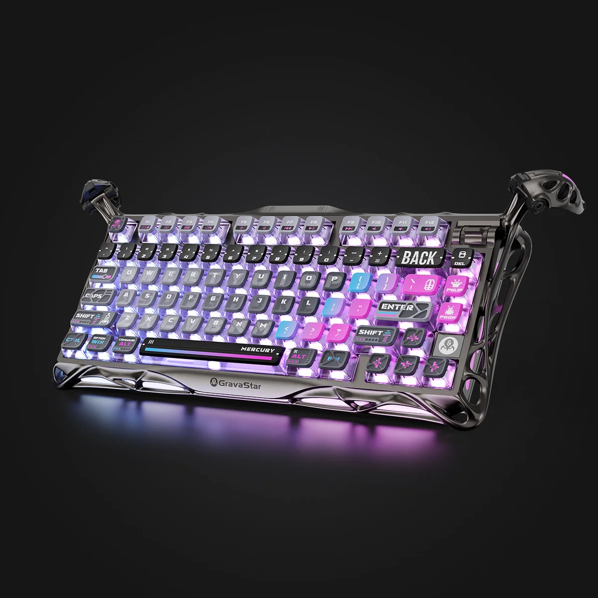 Bàn Phím Cơ Gaming GravaStar Mercury K1 Pro Special Edition – Cyberpunk