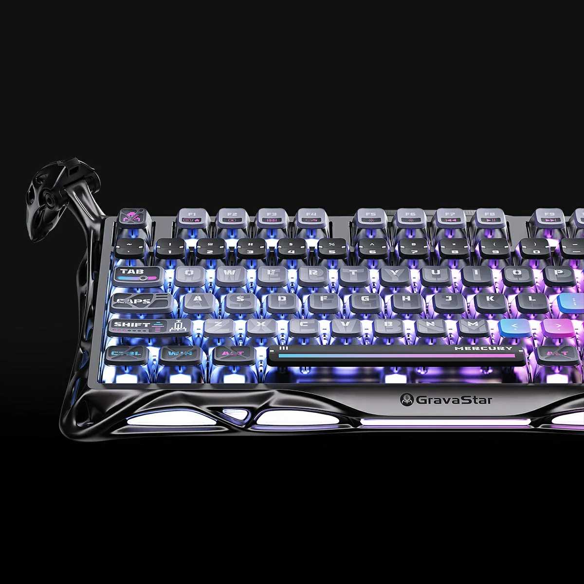 Bàn Phím Cơ Gaming GravaStar Mercury K1 Pro Special Edition – Cyberpunk