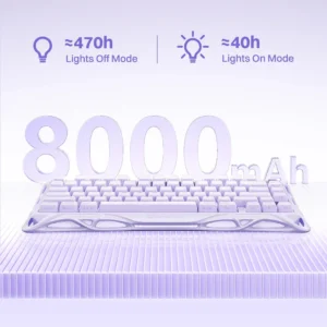 Bàn Phím Cơ Gaming Không Giây GravaStar Mercury K1