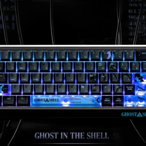 Bàn Phím Cơ IQUNIX EV63 Hall Effect Ghost in the Shell Edition – Đỉnh Cao Gaming eSports & Cyberpunk