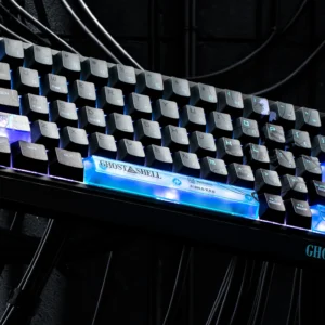 Bàn Phím Cơ IQUNIX EV63 Hall Effect Ghost in the Shell Edition – Đỉnh Cao Gaming eSports & Cyberpunk