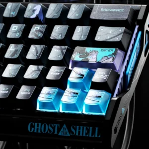 Bàn Phím Cơ IQUNIX EV63 Hall Effect Ghost in the Shell Edition – Đỉnh Cao Gaming eSports & Cyberpunk