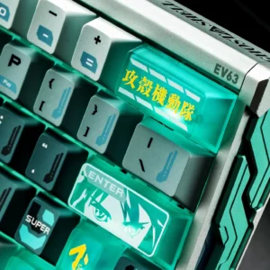 Bàn Phím Cơ IQUNIX EV63 Hall Effect Ghost in the Shell Edition – Đỉnh Cao Gaming eSports & Cyberpunk