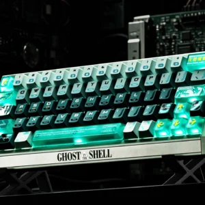 Bàn Phím Cơ IQUNIX EV63 Hall Effect Ghost in the Shell Edition – Đỉnh Cao Gaming eSports & Cyberpunk