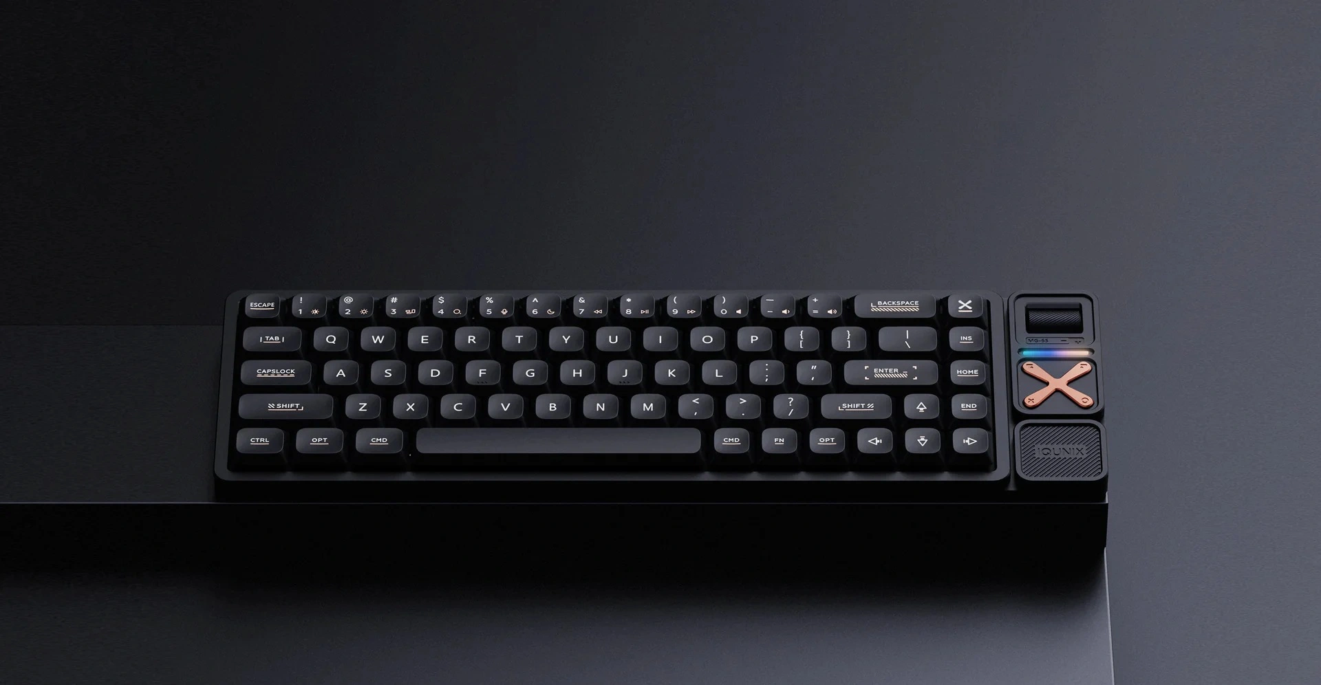 Bàn Phím Cơ IQUNIX Magi65 Low Profile Aluminum
