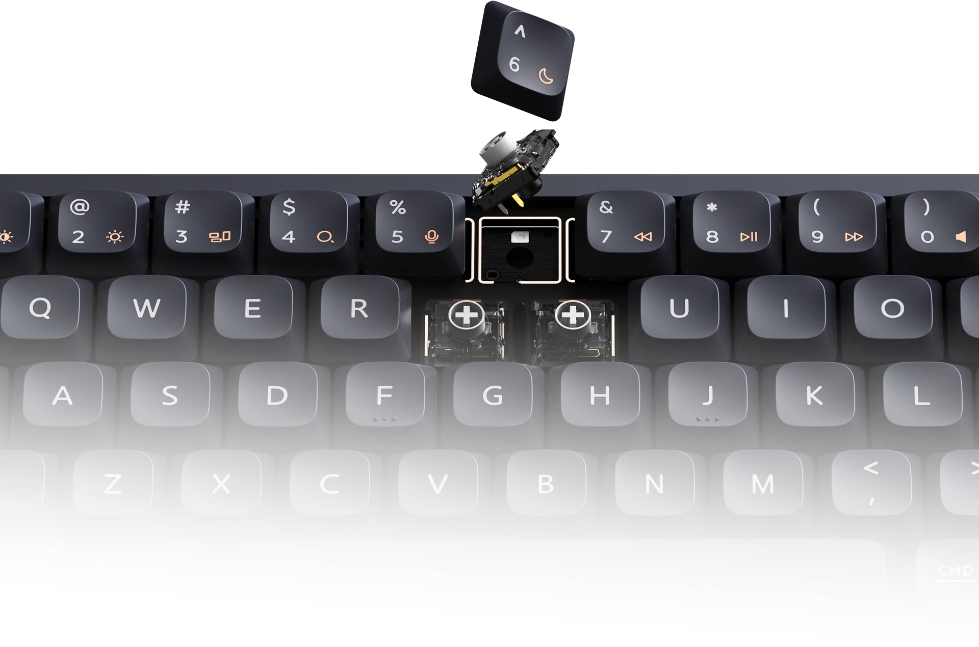 Bàn Phím Cơ IQUNIX Magi65 Low Profile Aluminum