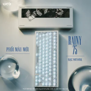 Bàn Phím Cơ WOBKEY Rainy75
