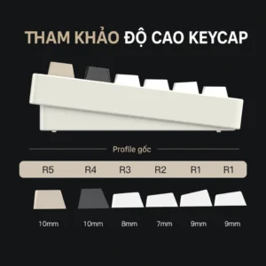 Bàn Phím Cơ WOBKEY Rainy75