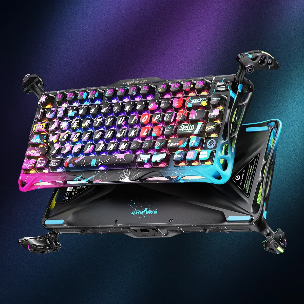 Bàn Phím Gaming HE Gravastar Mercury V75 Pro Special Edition