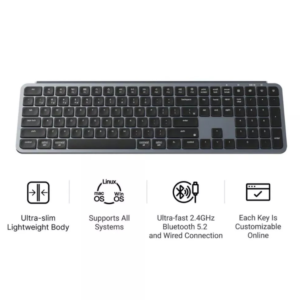 Bàn phím không dây Keychron B6 Pro Ultra-Slim