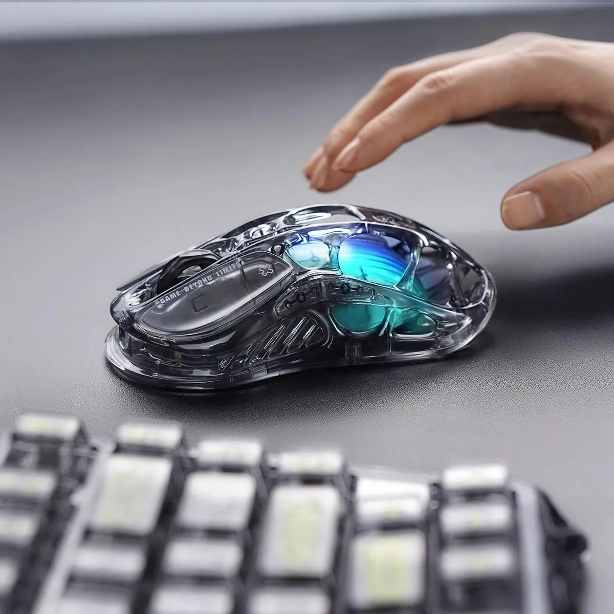 Chuột Gaming GravaStar Mercury M2 Wireless