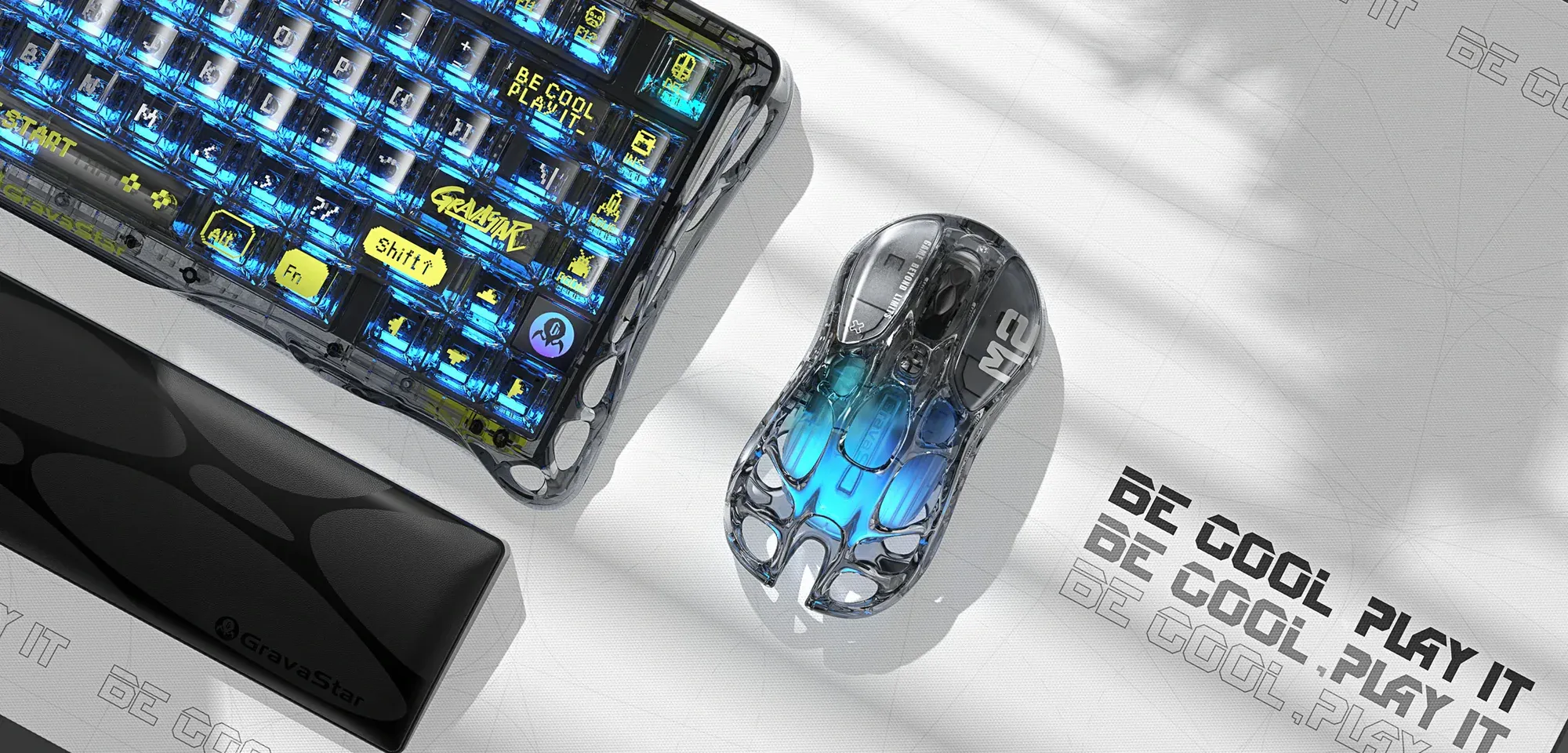 Chuột Gaming GravaStar Mercury M2 Wireless