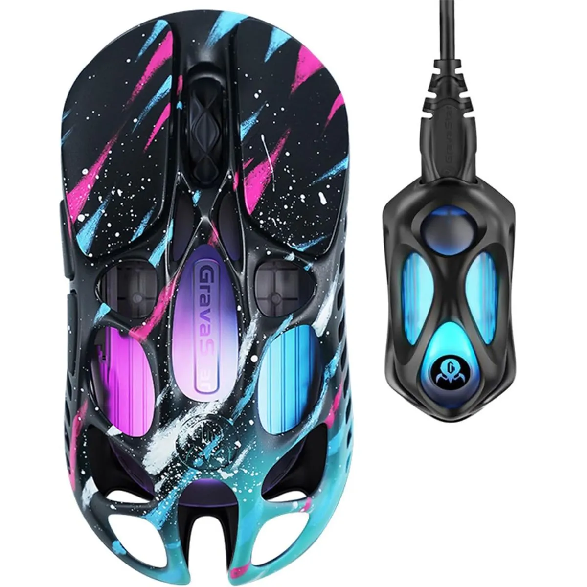 Chuột Gaming GravaStar Mercury X Pro 8KHz Wireless