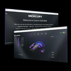 Chuột Gaming GravaStar Mercury X Wireless