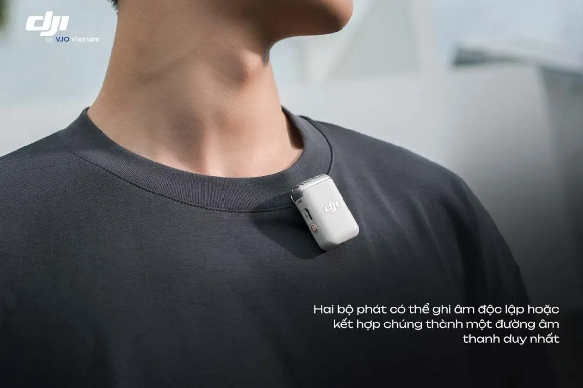 Điểm Nổi Bật Của Micro Không Dây Siêu Nhỏ Gọn DJI Mic 2