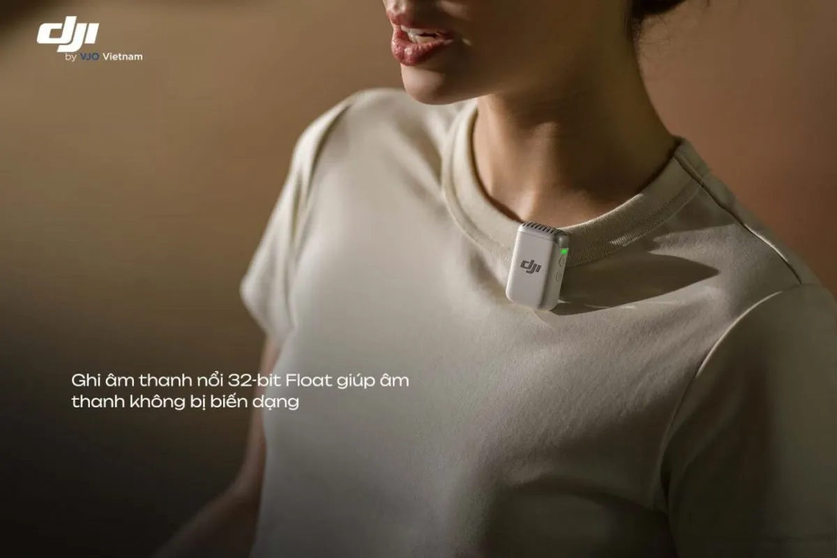 Điểm Nổi Bật Của Micro Không Dây Siêu Nhỏ Gọn DJI Mic 2