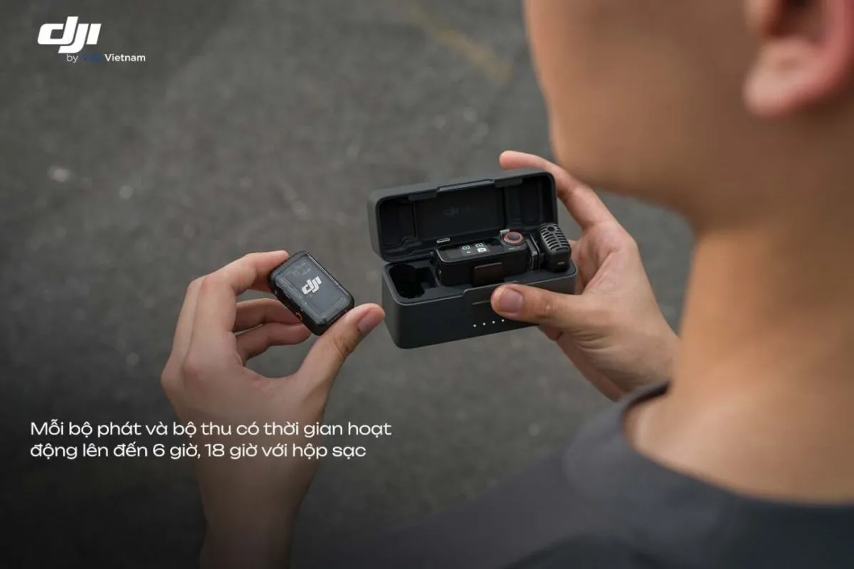 Điểm Nổi Bật Của Micro Không Dây Siêu Nhỏ Gọn DJI Mic 2