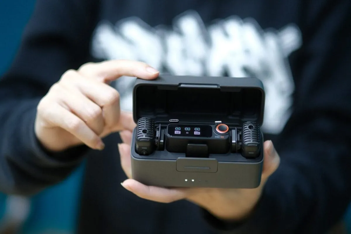 DJI Mic 2 - Micro Không Dây Siêu Nhỏ Gọn Cho Nhà Sáng Tạo Nội Dung Chuyên Nghiệp