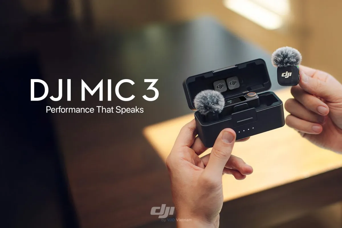 DJI Mic 3 Chính Hãng Tại Hyper Việt Nam