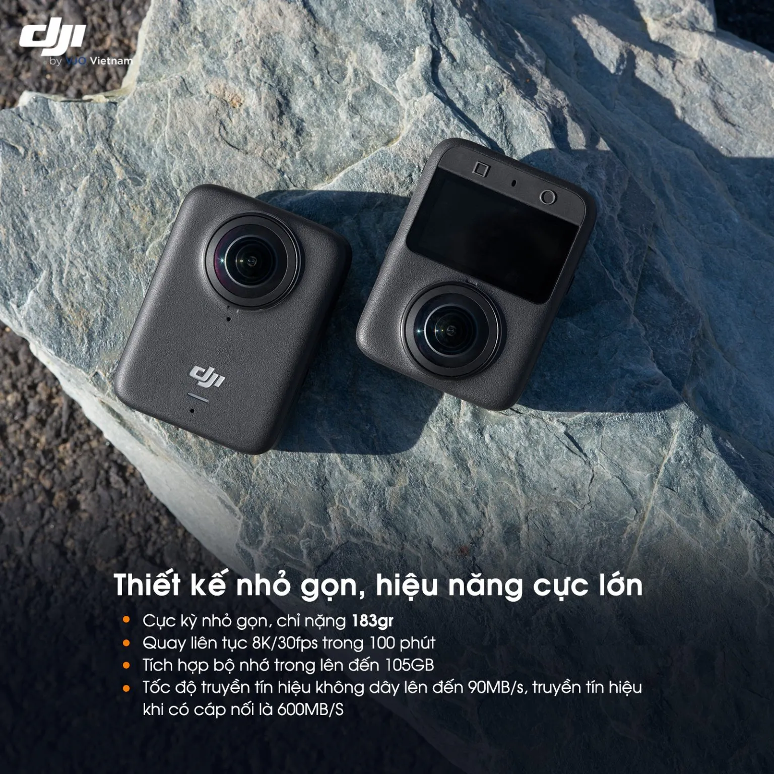 DJI Osmo 360 - Hyper Việt Nam Phân Phối Chính Hãng