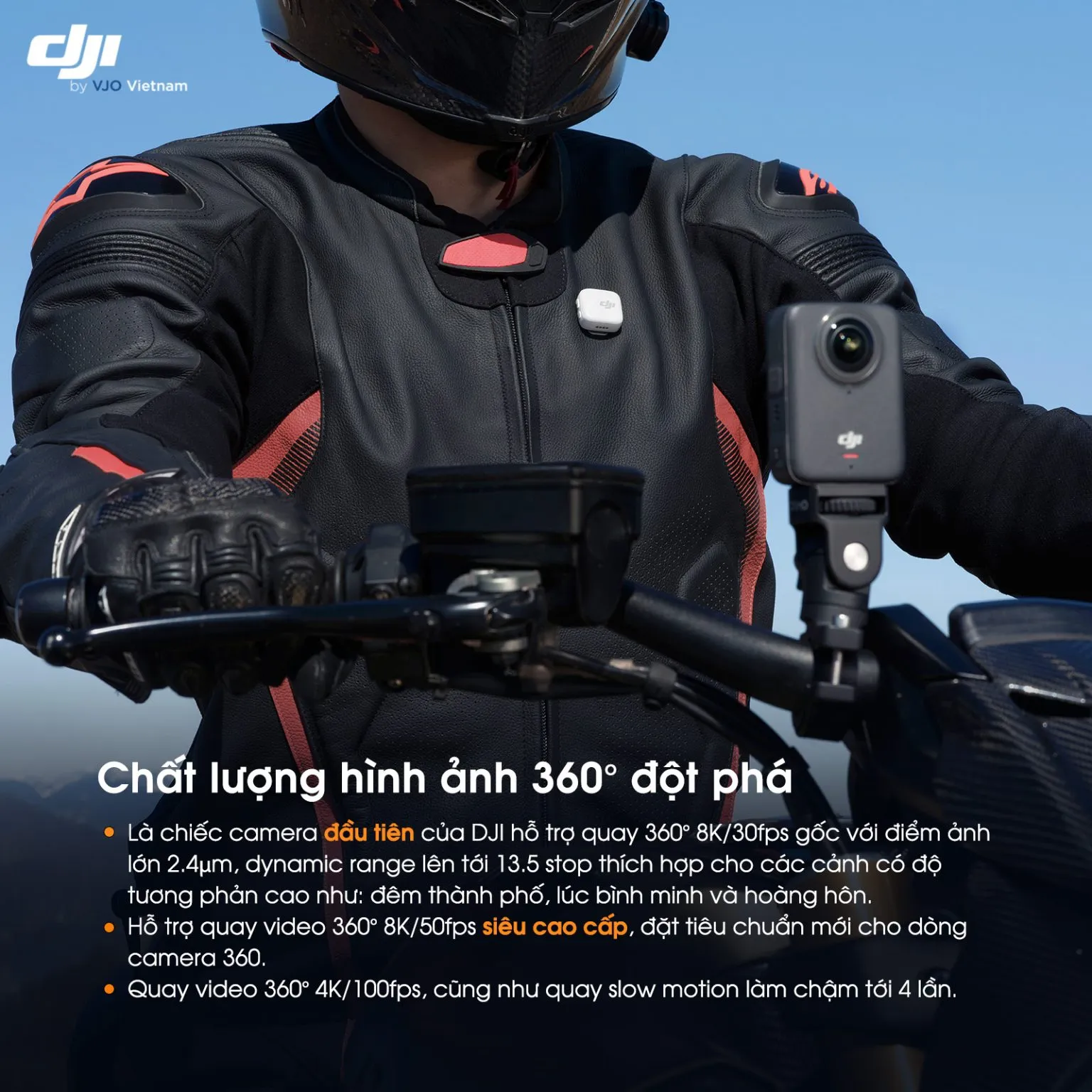 DJI Osmo 360 - Hyper Việt Nam Phân Phối Chính Hãng