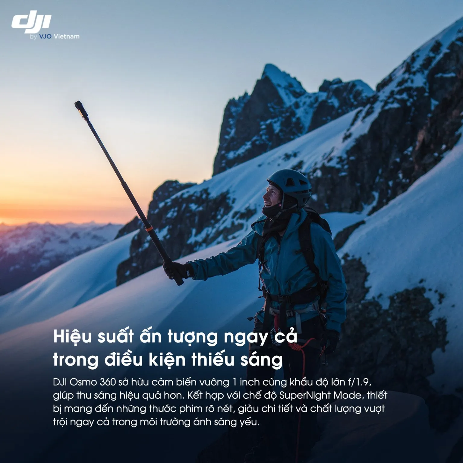 DJI Osmo 360 - Hyper Việt Nam Phân Phối Chính Hãng