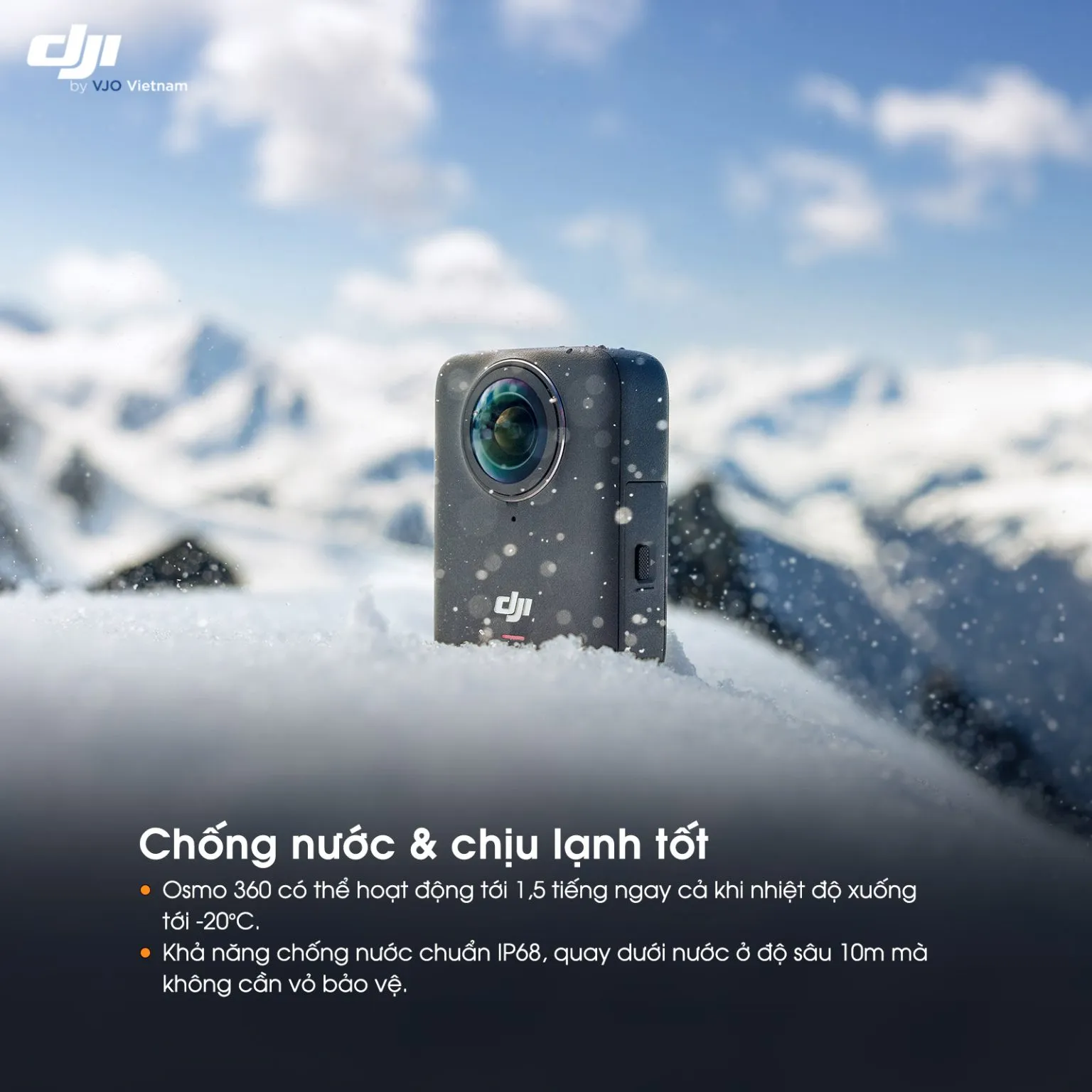 DJI Osmo 360 - Hyper Việt Nam Phân Phối Chính Hãng