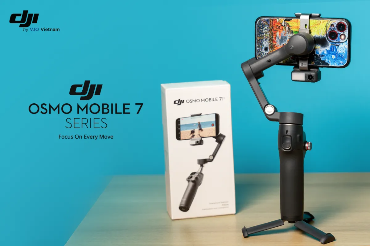 Gimbal DJI Osmo Mobile 7 - Hyper Việt Nam Phân Phối Chính Hãng