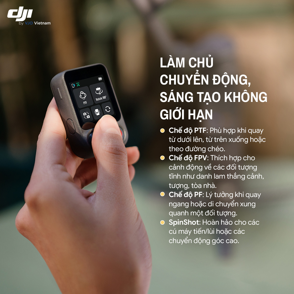 Gimbal DJI Osmo Mobile 8P - Hyper Việt Nam Phân Phối Chính Hãng